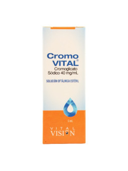 CROMOVITAL 4% OFTALMICO 5 ML VT TRS