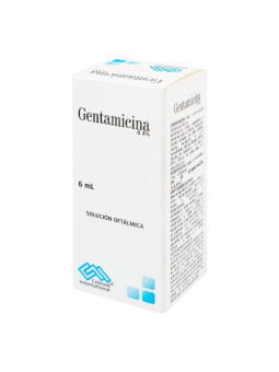 GENTAMICINA 0.3% OFTALMICA 6 ML PC TRS