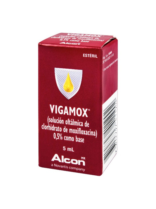 VIGAMOX 0.5% SOLUCION 5 ML TRS