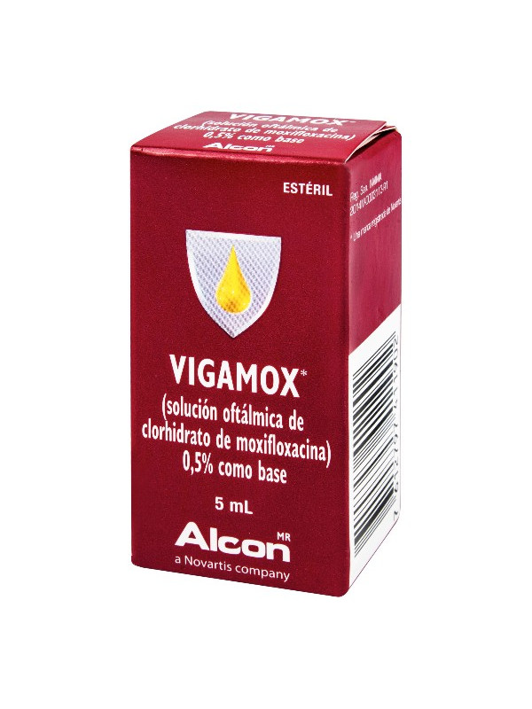 VIGAMOX 0.5% SOLUCION 5 ML TRS