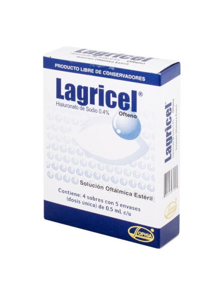 LAGRICEL OFTENO SOLUCION 10 ML (M)