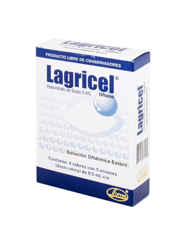 LAGRICEL OFTENO SOLUCION 10 ML (M)