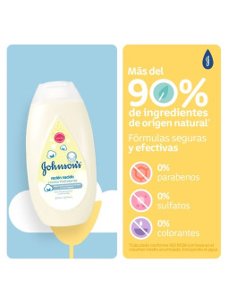 CREMA JOHNSONS HIDRAT.REC.NACIDO 200 ML JJ TRS
