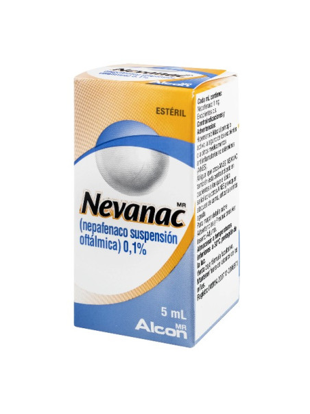 NEVANAC 0.1% S.OPTALMICA 5 ML (DA) TRS