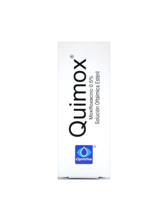 QUIMOX SOLUCION OFTALMICA 5 ML (DA) TRS
