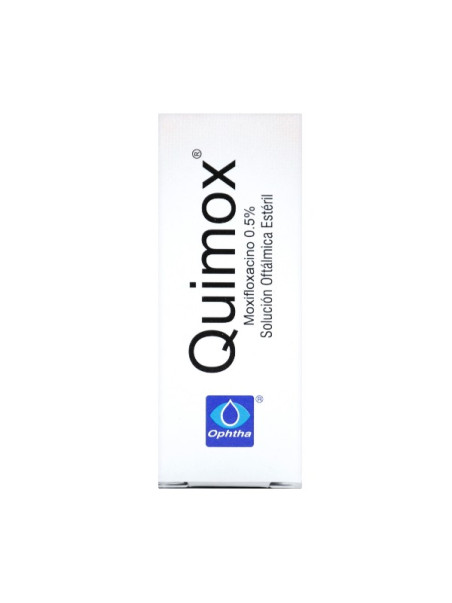 QUIMOX SOLUCION OFTALMICA 5 ML (DA) TRS