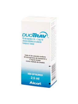 DUOTRAV SOLUCION 2.5 ML(A) TRS