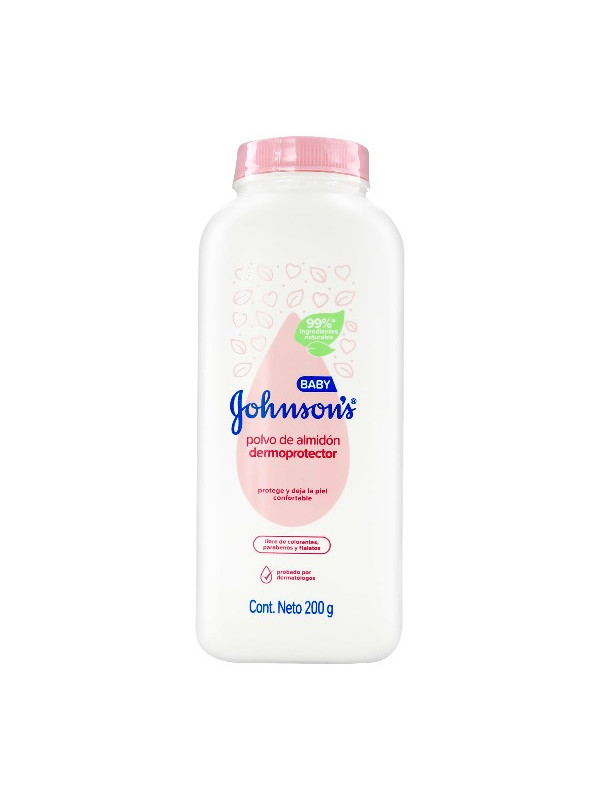 TALCO JJ BABY POLVO DE ALMIDON 200 GRS TRS