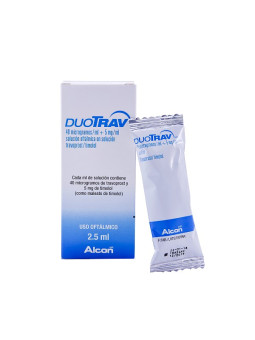 DUOTRAV SOLUCION 2.5 ML(A) TRS