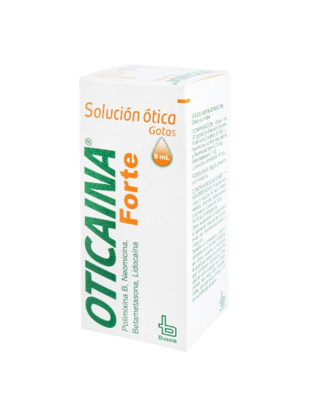 OTICAINA FORTE GOTAS 8 ML TRS