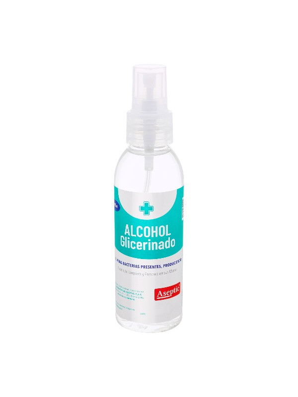 ALCOHOL ASEPTIC GLICERINADO 120 ML