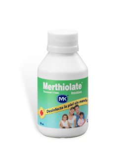 MERTHIOLATE INCOLORO TECNOQUIMICAS 90 ML