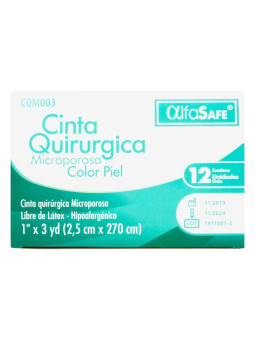 ESP.MICROPOROSO ALFA PIEL 1X3 Y.12 UDS TRS