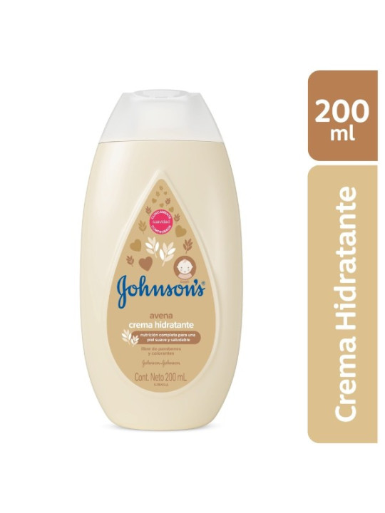 CREMA JJ BABY AVENA 200 ML TRS
