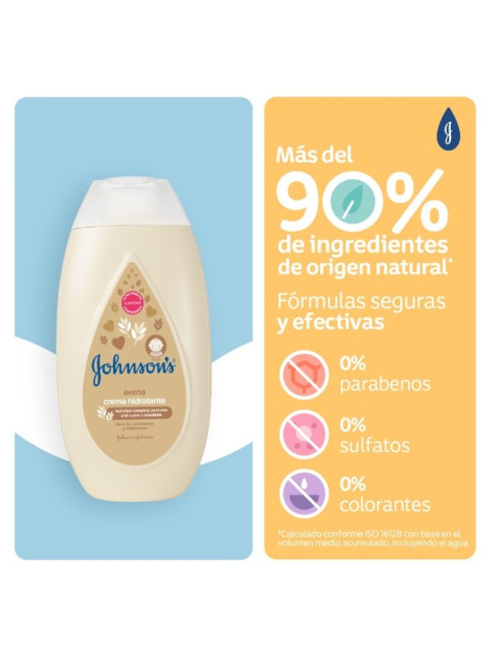 CREMA JJ BABY AVENA 200 ML TRS