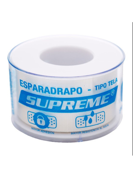 ESPARADRAPO TELA BLANCO SUPREME 1X5 YARD          