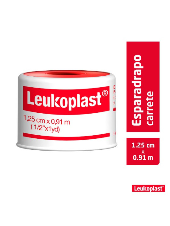 ESP.LEUKOPLAST 1/2X1 24 UDS TRS