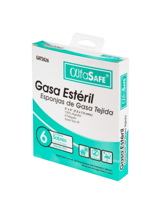 GASA ALFA ESTERIL TEJIDA 3X3 6 SBS TRS