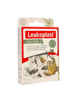 CURAS LEUKOPLAST ECO KIDS 12 UNDS TRS