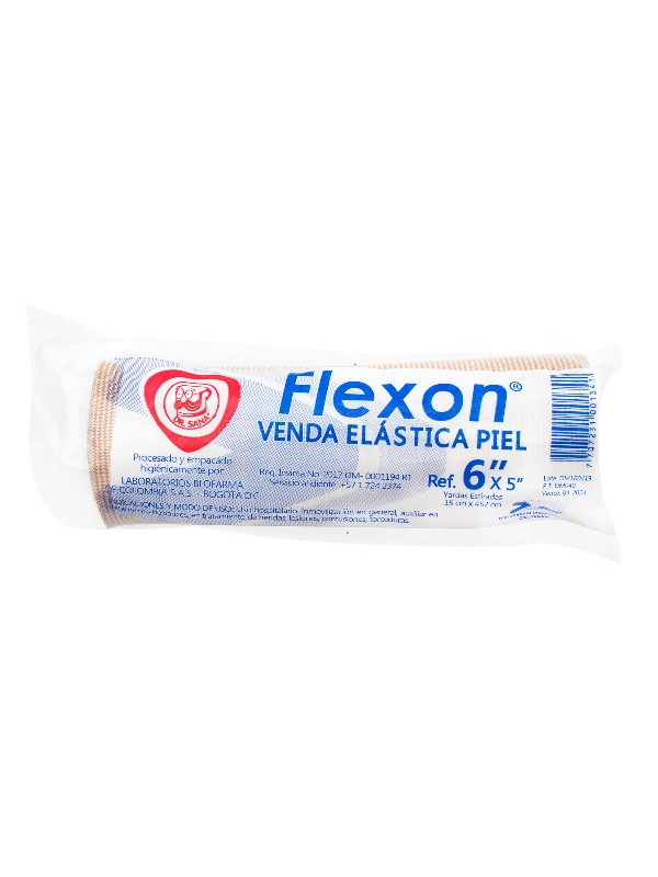 VENDA FLEXON ELASTICA COLOR PIEL 6X5