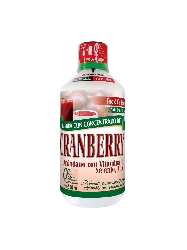 BEBIDA FUNCIONAL CRANBERRY PG.360 LL.500          