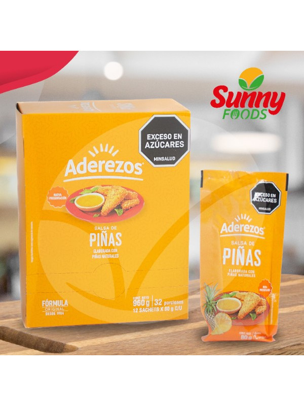 PLEGADIZA DE PIÑA ADEREZOS 80GR