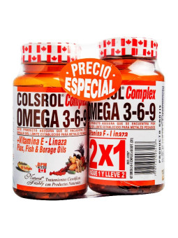 COLSROL OMEGA COMPLEX 3-6-9 60 CAP. 2X1