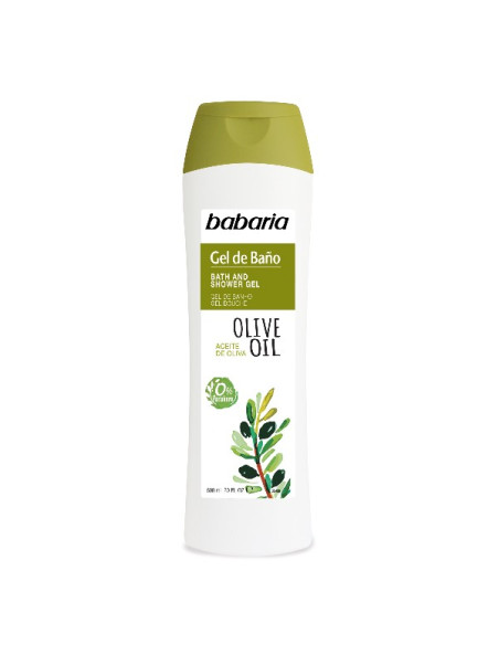 GEL DE BAÃ‘O BABARIA ACEITE OLIVA 600 ML TRS
