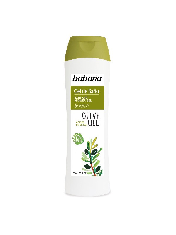 GEL DE BAÃ‘O BABARIA ACEITE OLIVA 600 ML TRS