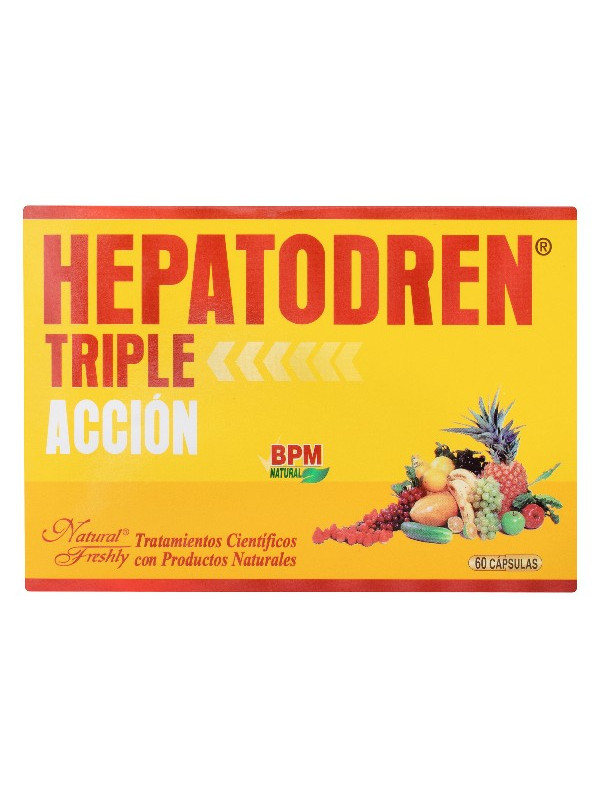HEPATODREN TRIPLE ACCION 60 CAPSULAS NF