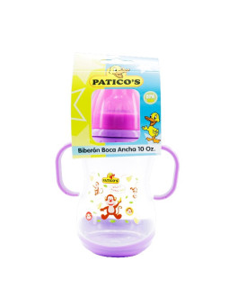 BIBERON PATICO BOCA ANCHA 10 OZ