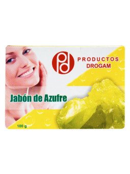JABON AZUFRE DROGAM 100 GRAMOS