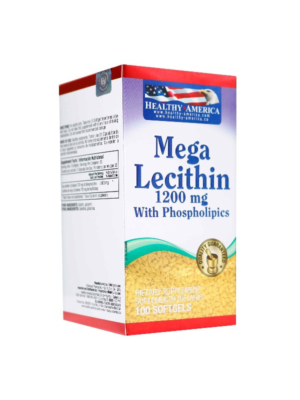 MEGA LECITHIN 1200MG HEALTHY 100 SOFTGEL TRS