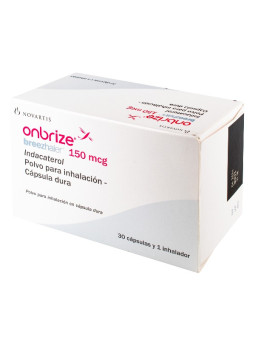 ONBRIZE BREEZHALER 150MCG 30 CAPSULAS(A)