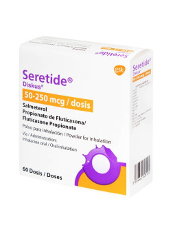 SERETIDE DISKUS 50/250MCG 60DOSIS(DA)(A)
