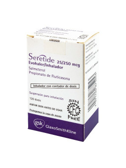 SERETIDE 25/250MCG 120 DOSIS EVOH(A)(DA)