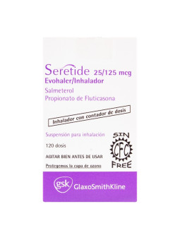 SERETIDE 25/125 MCG 120DOSIS EVOH(DA)(A)