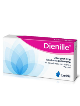 DIENILLE 2 MG 21 COMPRIMIDOS TRS