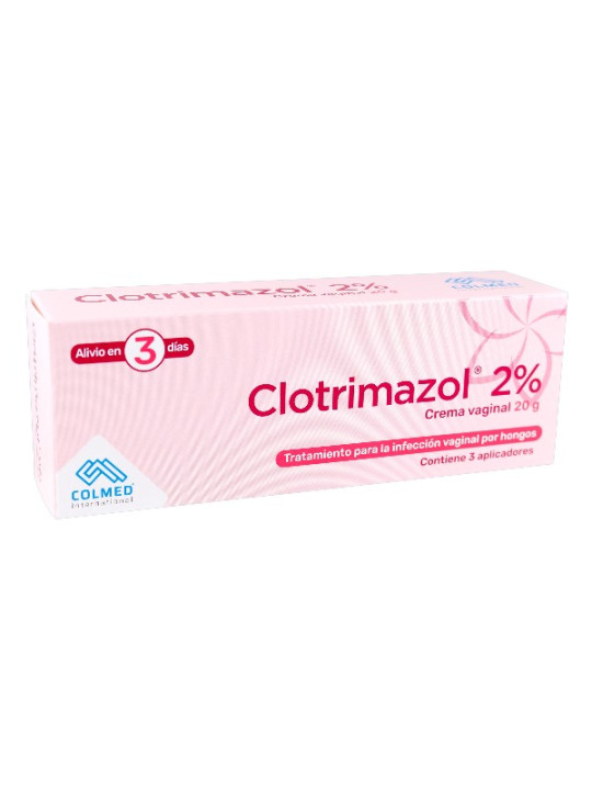 CLOTRIMAZOL 2% CREMA VAGINAL 20 GR PC TRS