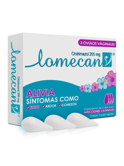LOMECAN CLOTRIMAZOL 200MG 3 OVU.VAG. TRS