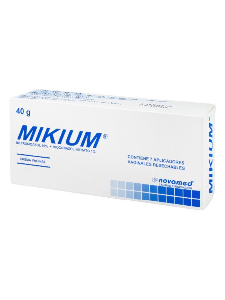 MIKIUM CREMA VAGINAL 40 GR 7 APLICADORES