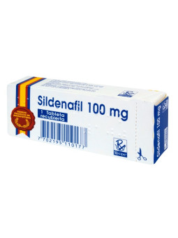 SILDENAFIL 100 MG 1 TABLETA RC TRS