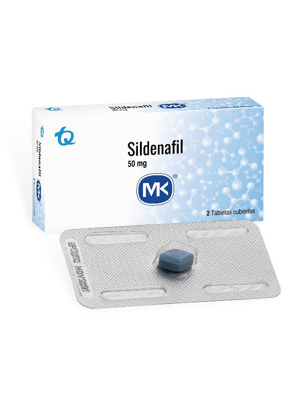 SILDENAFIL 50 MG 2 TABLETAS MK