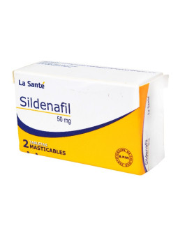 SILDENAFIL MASTICABLE 2 TABLETAS LS TRS