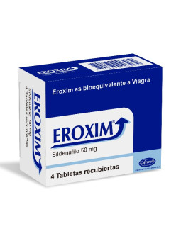 EROXIM 50 MG 4 TABLETAS TRS