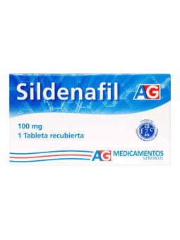 SILDENAFIL 100 MG 1 TABLETAS AG TRS