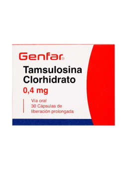 TAMSULOSINA 0.4 MG 30 CAPSULAS W GF TRS