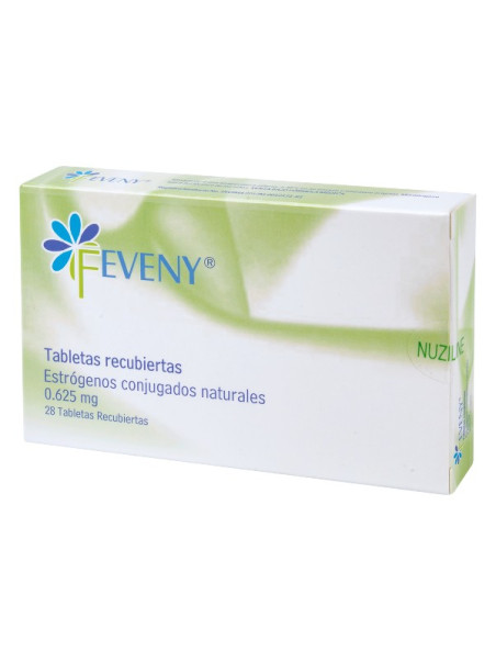 FEVENY 0.625 MG 28 TABLETAS TRS