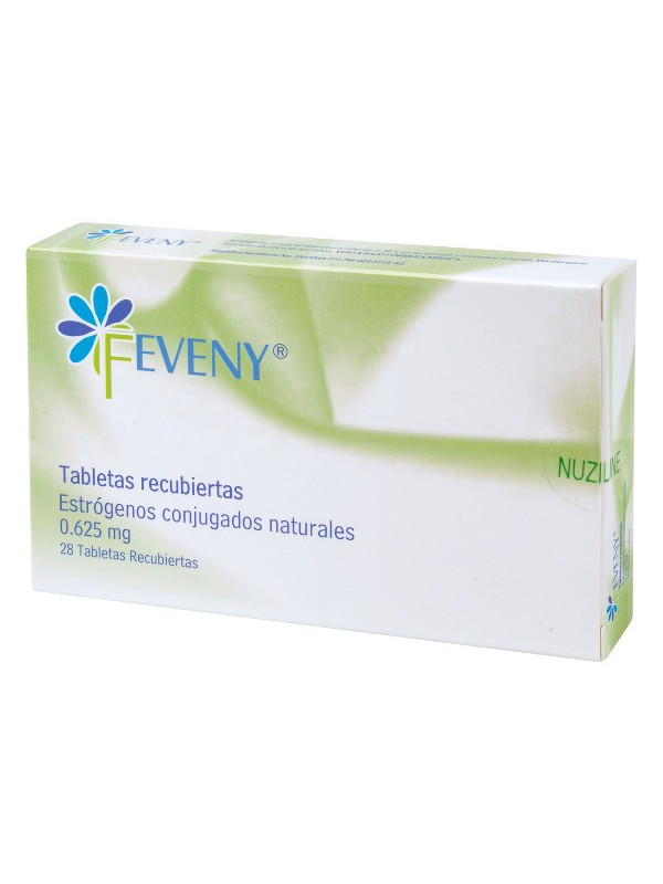 FEVENY 0.625 MG 28 TABLETAS TRS
