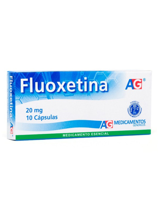 FLUOXETINA 20 MG 10 CAPSULAS AG TRS